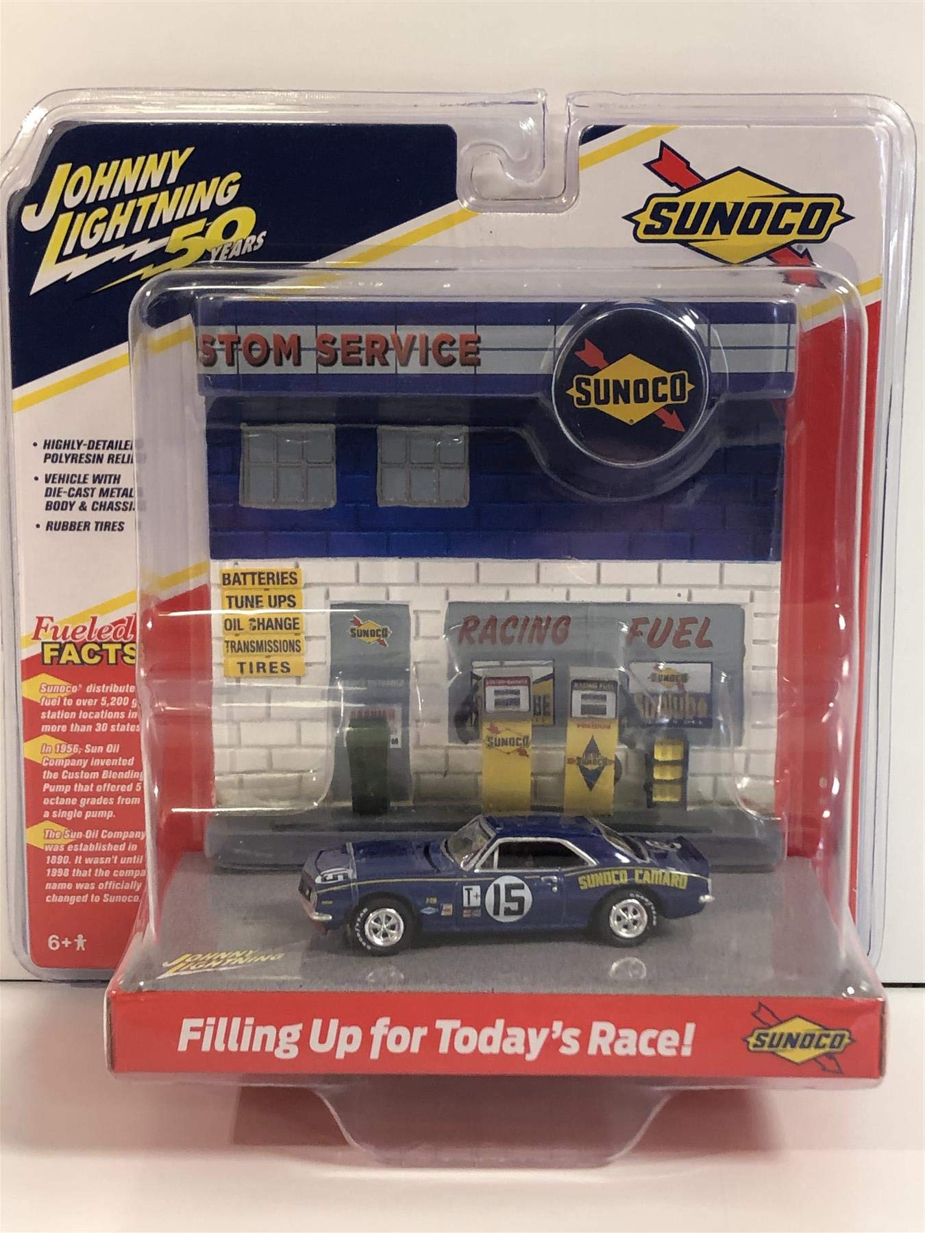 【8/31まで】Esso サービスステーションジオラマ 1:64 Amazon | ジョニーライトニング 1/64 ジオラマ Sunoco サービス